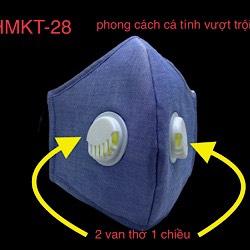 KHẨU TRANG VẢI 3 LỚP/ HMKT-28