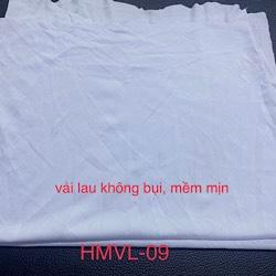 VẢI LAU TRẮNG KHÔNG BỤI MỀM MỊN HMVL-09